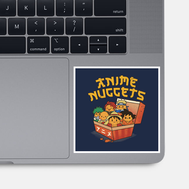 Anime Nuggets-None-Glossy-Sticker-dandingeroz