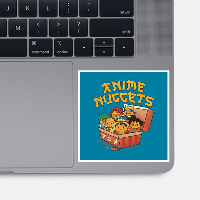 Anime Nuggets-None-Glossy-Sticker-dandingeroz