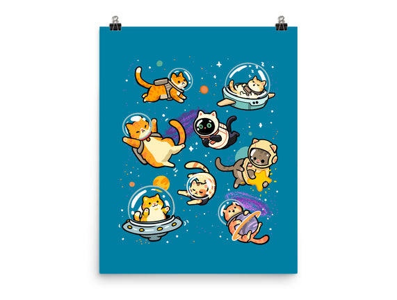 Space Cat Family