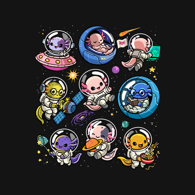 Space Axolotls-Unisex-Basic-Tank-GoshWow