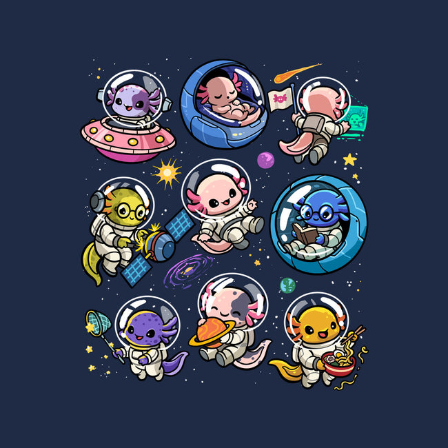 Space Axolotls-Mens-Premium-Tee-GoshWow