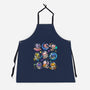 Space Axolotls-Unisex-Kitchen-Apron-GoshWow