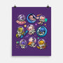 Space Axolotls-None-Matte-Poster-GoshWow