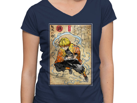 Thunder Breathing Woodblock