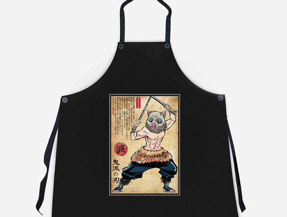 Beast Breathing Woodblock