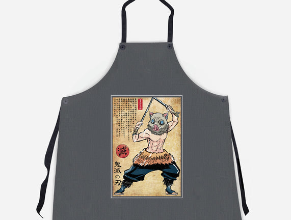 Beast Breathing Woodblock