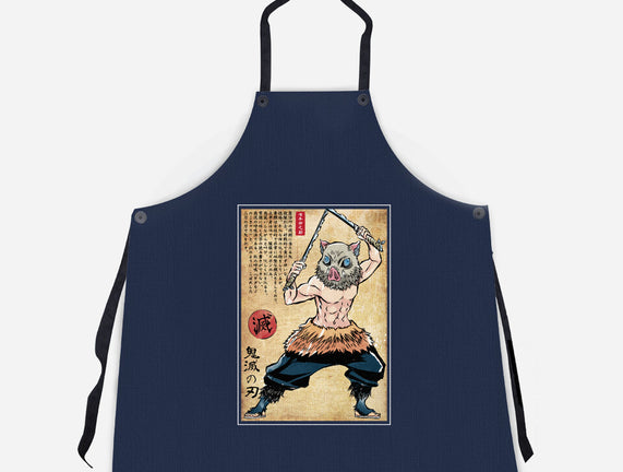 Beast Breathing Woodblock