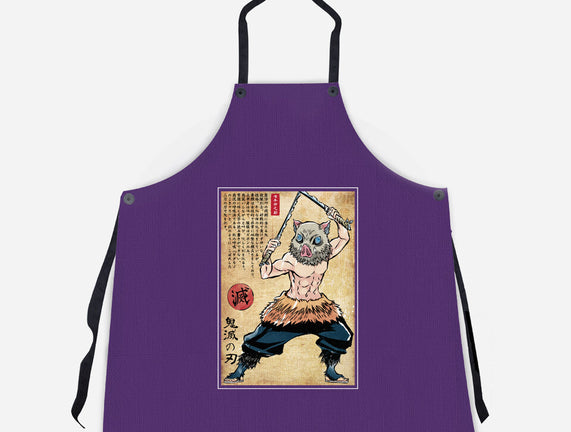 Beast Breathing Woodblock