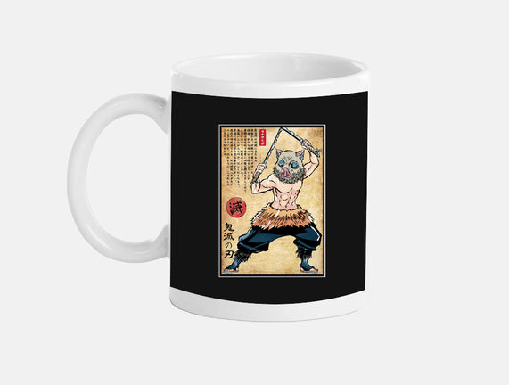Beast Breathing Woodblock