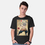 Beast Breathing Woodblock-Mens-Basic-Tee-DrMonekers