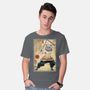 Beast Breathing Woodblock-Mens-Basic-Tee-DrMonekers