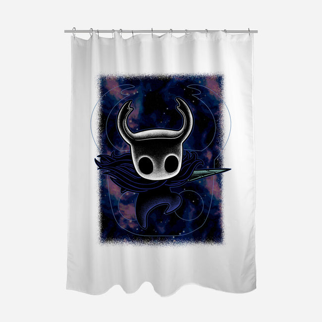 The Knight Shadow Nebula-None-Polyester-Shower Curtain-Astrobot Invention