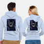 The Knight Shadow Nebula-Unisex-Zip-Up-Sweatshirt-Astrobot Invention