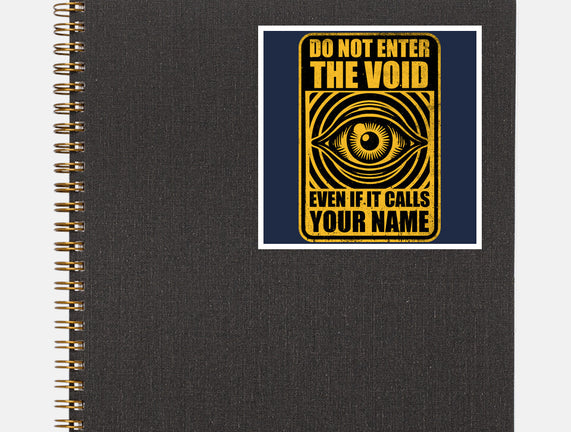 Horror Signs Call Void