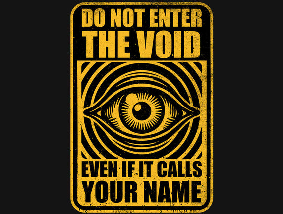 Horror Signs Call Void