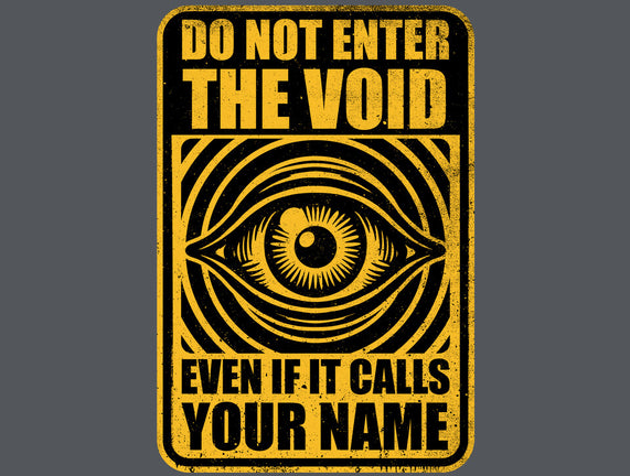 Horror Signs Call Void