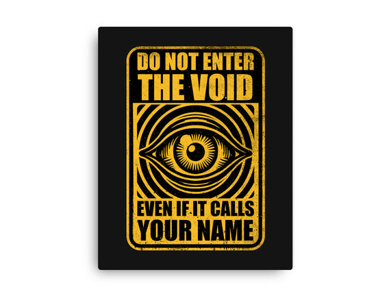 Horror Signs Call Void