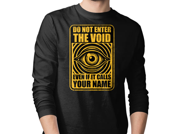 Horror Signs Call Void