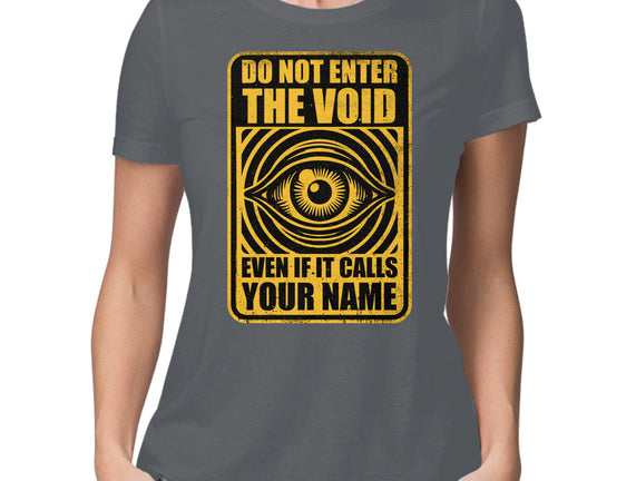 Horror Signs Call Void