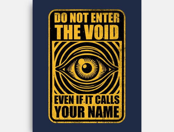 Horror Signs Call Void