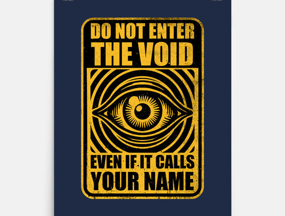 Horror Signs Call Void