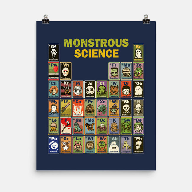 Monstrous Science-None-Matte-Poster-kg07