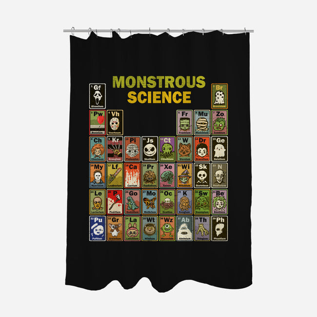 Monstrous Science-None-Polyester-Shower Curtain-kg07