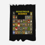 Monstrous Science-None-Polyester-Shower Curtain-kg07