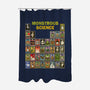 Monstrous Science-None-Polyester-Shower Curtain-kg07