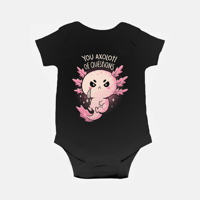 You Axolotl Of Questions-Baby-Basic-Onesie-koalastudio