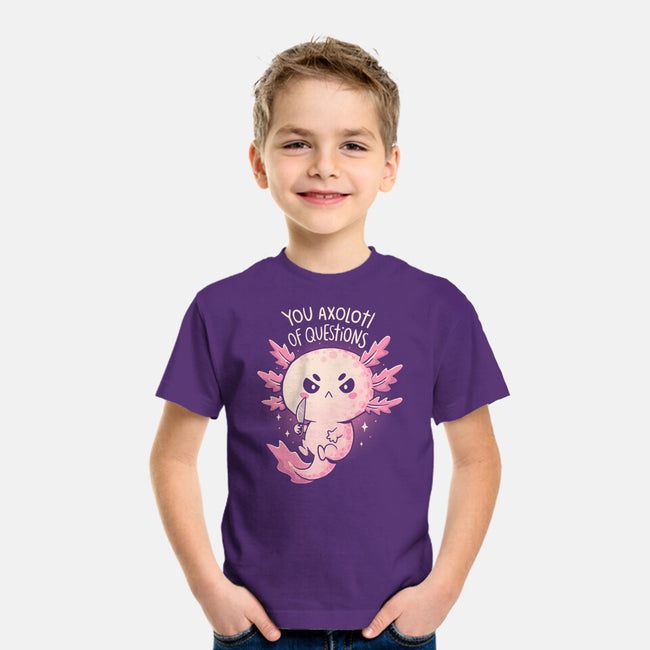 You Axolotl Of Questions-Youth-Basic-Tee-koalastudio