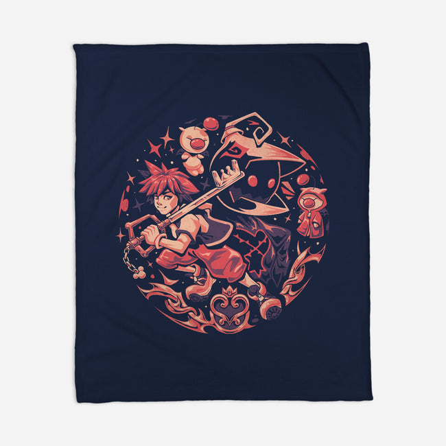 Hearts In Balance-None-Fleece-Blanket-eduely