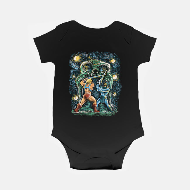 Starry Masters-Baby-Basic-Onesie-zascanauta