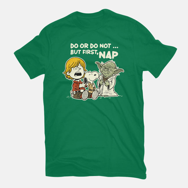 But First Nap-Womens-Fitted-Tee-P1yu5h