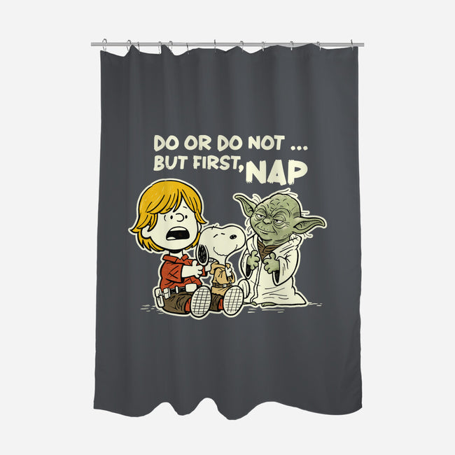 But First Nap-None-Polyester-Shower Curtain-P1yu5h