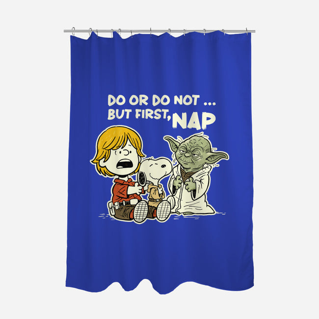 But First Nap-None-Polyester-Shower Curtain-P1yu5h