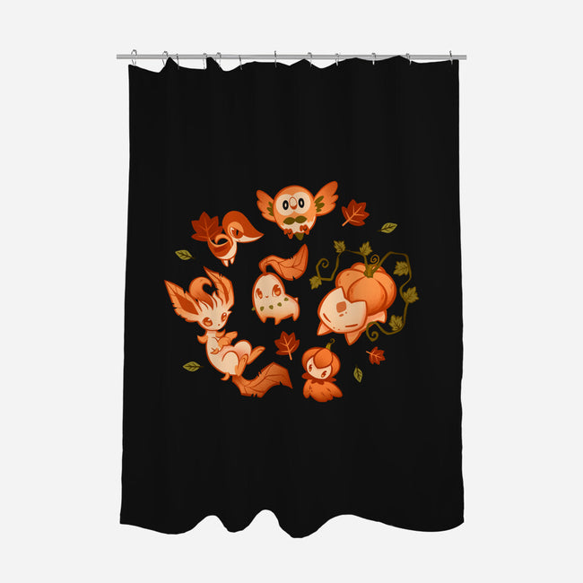 Autumn Type-None-Polyester-Shower Curtain-ricolaa