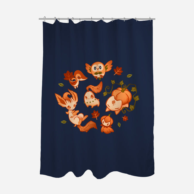 Autumn Type-None-Polyester-Shower Curtain-ricolaa