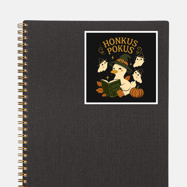 Honkus Pokus-None-Glossy-Sticker-ricolaa