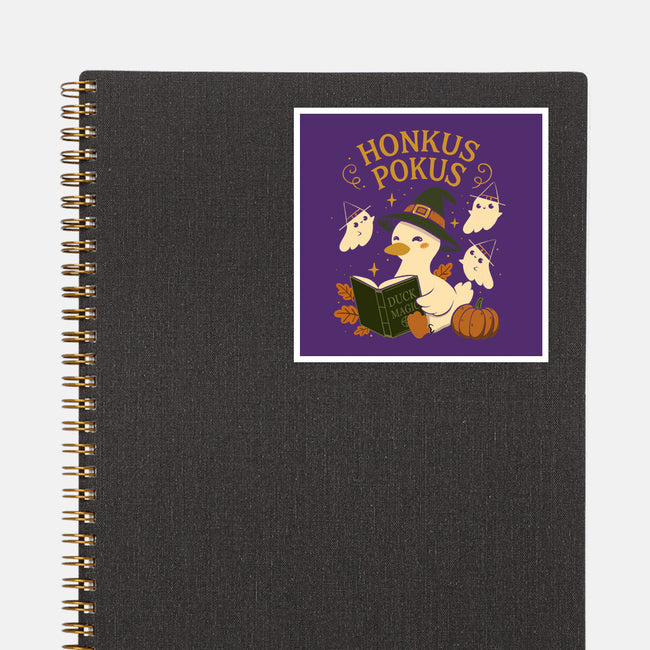 Honkus Pokus-None-Glossy-Sticker-ricolaa