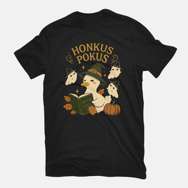 Honkus Pokus-Unisex-Basic-Tee-ricolaa
