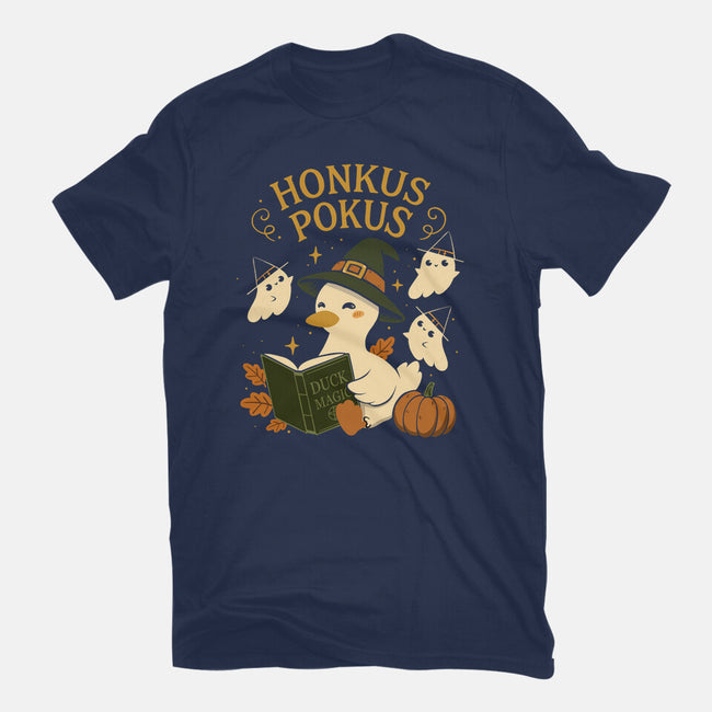 Honkus Pokus-Unisex-Basic-Tee-ricolaa