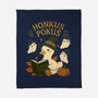 Honkus Pokus-None-Fleece-Blanket-ricolaa