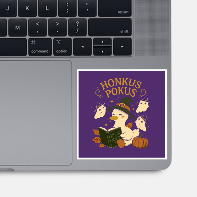 Honkus Pokus-None-Glossy-Sticker-ricolaa