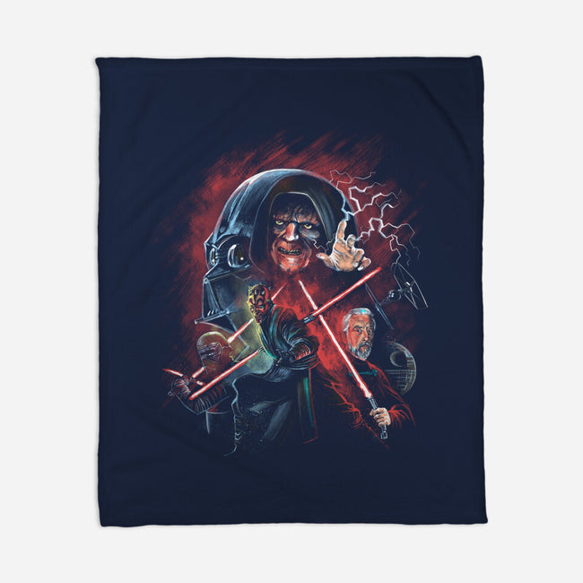 Dark Side Of The Force-None-Fleece-Blanket-zascanauta