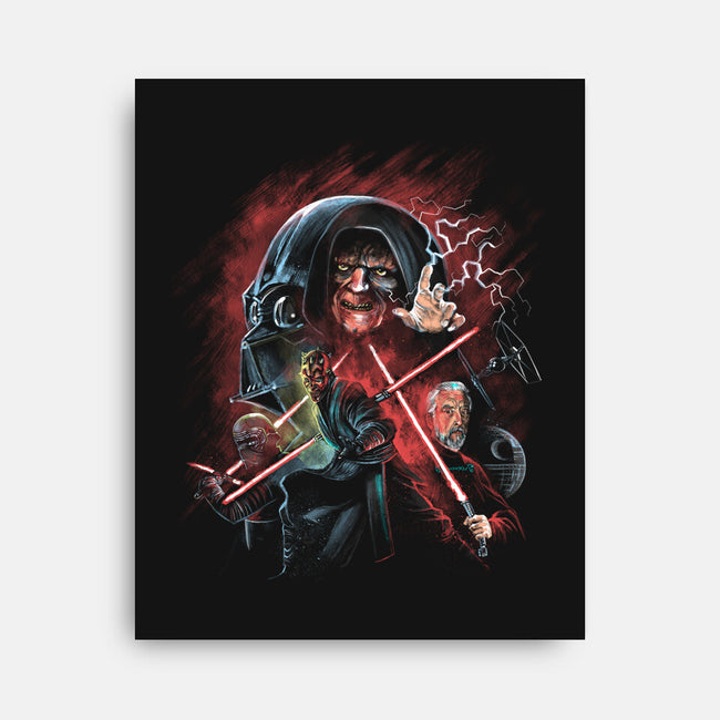 Dark Side Of The Force-None-Stretched-Canvas-zascanauta