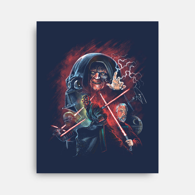 Dark Side Of The Force-None-Stretched-Canvas-zascanauta