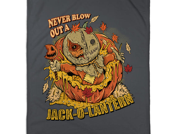 Never Blow Out A Jack-O-Lantern