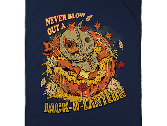 Never Blow Out A Jack-O-Lantern