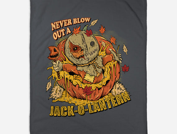 Never Blow Out A Jack-O-Lantern